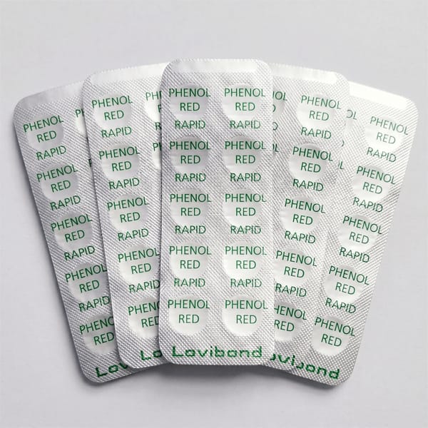 Reagente Phenol Red Rapid - blister da 10 pillole