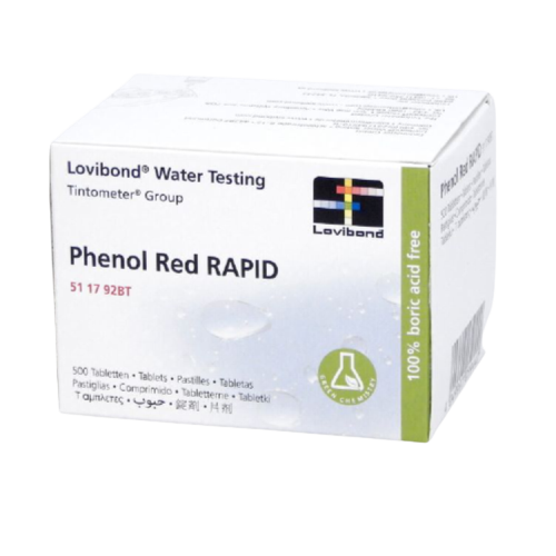 Reagente Phenol Red Rapid - blister da 10 pillole