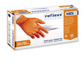 REFLEXX Guanti in nitrile 3D Full Grip N 85 arancione
