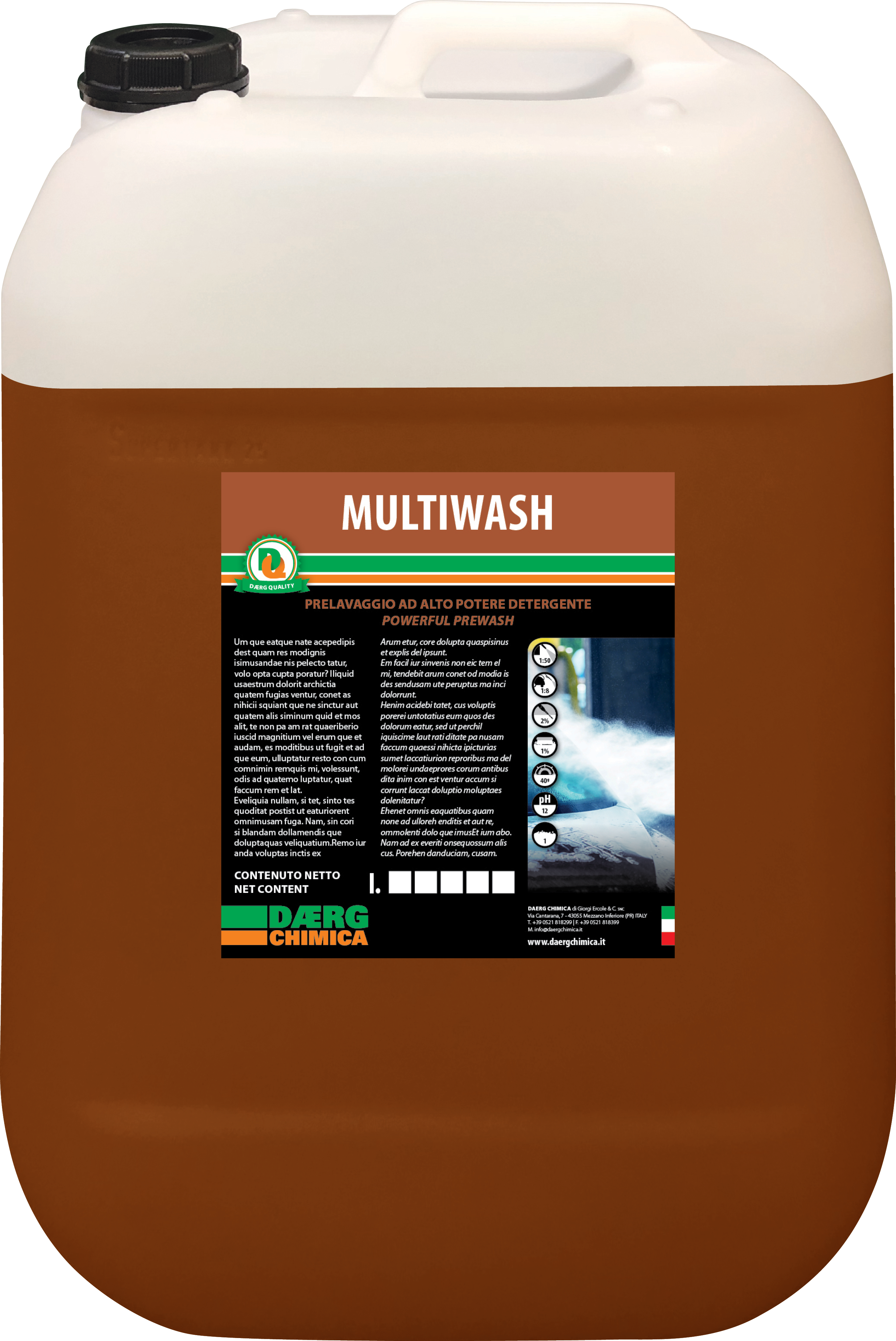 Multiwash detergente (conf. kg. 25)