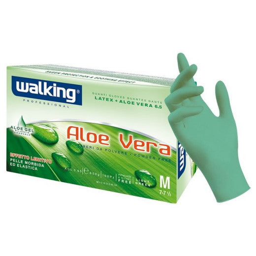 Guanti in Lattice con Aloe