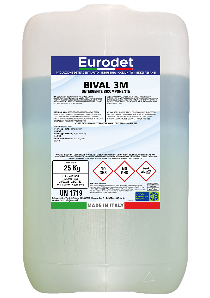BIVAL 3M kg 25 - Lavaesterni concentrato bicomponente