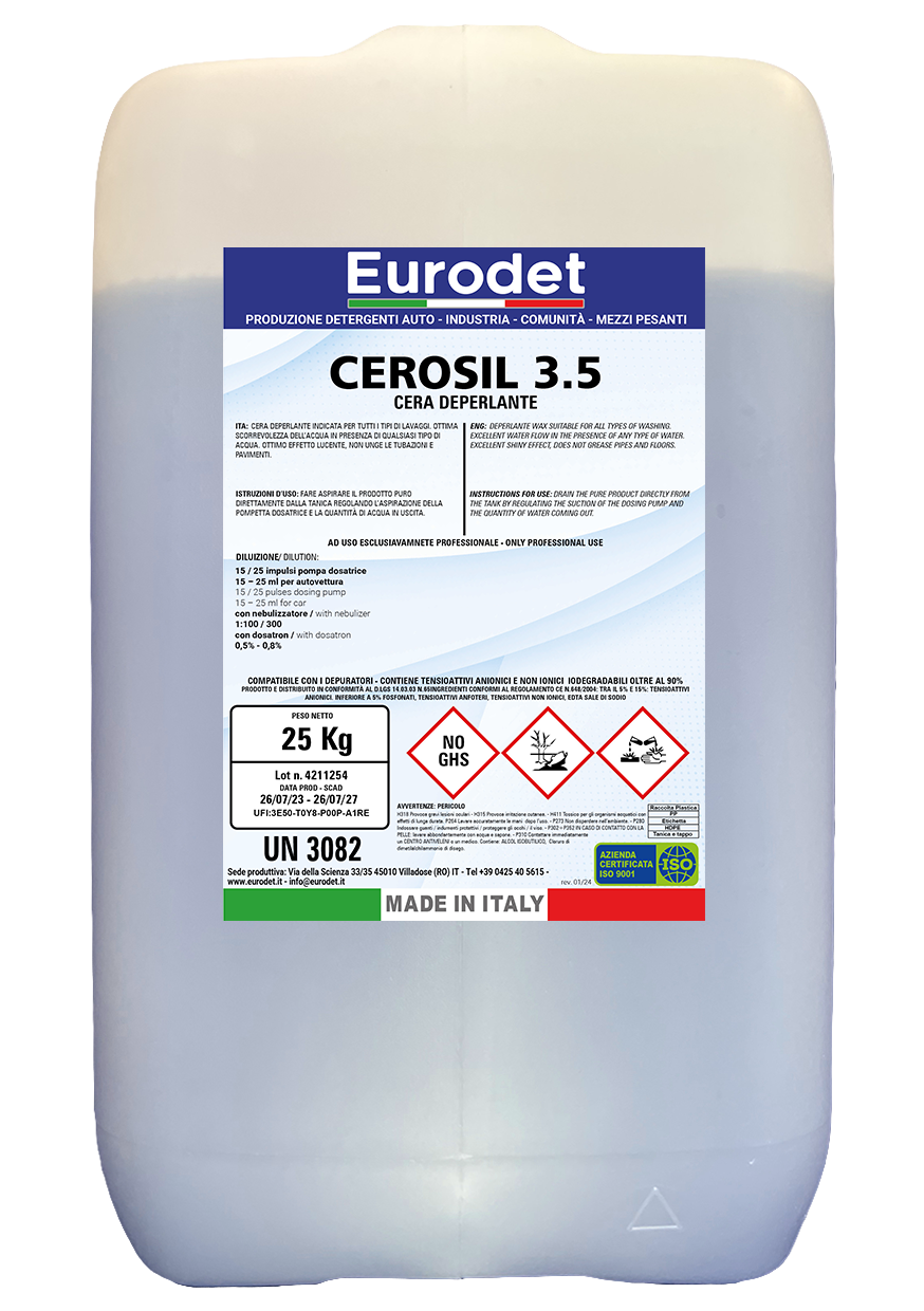 CEROSIL 3.5 Kg 5 - Cera catalizzata autoasciugante