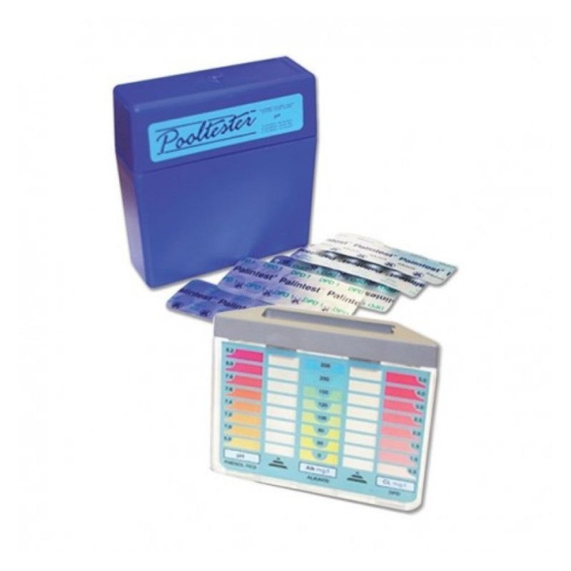 Pool tester Cloro e pH con reagenti in pastiglie