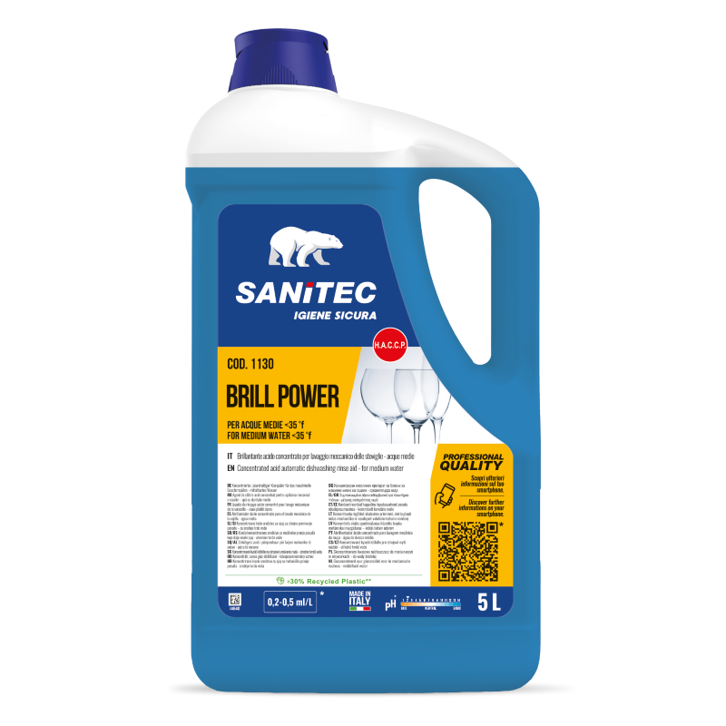 SANITEC BRILL POWER, conf. da 5 kg