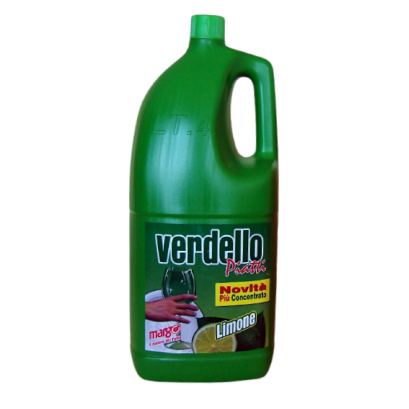 VERDELLO detersivo piatti, 4 lt